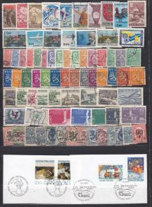 Finland - small stamp lot  (977N)