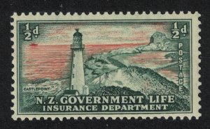 New Zealand Castlepoint Lighthouse 1947 MH SG#L42