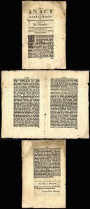 1651 Council of State Act of Parliament For 120k pounds for maintaining the Army