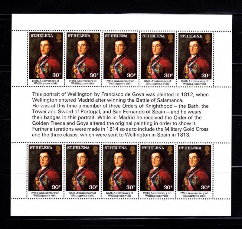 St Helena 342-343 Sheets Set MNH Various