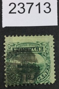 US STAMPS #117 USED LOT #23713