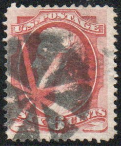 MALACK 148 F-VF, circle of Vs cancel, bold color! c3561