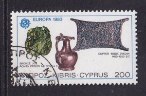 Cyprus    #596  cancelled  1983   Europa  200m copper ore