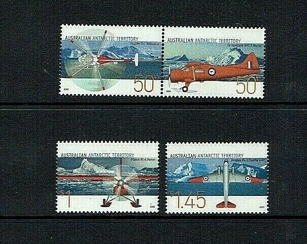 AAT: 2005, Aviation in the Australian Antarctic Territory. MNH set