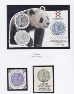 NEW ZEALAND VF-MNH CIRCULAR KIWIS SETS AND S/SHEETS ALL PO FRESH VARIOUS EVENTS