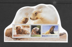 NEW ZEALAND #B207 SEA LIONS S/S MNH