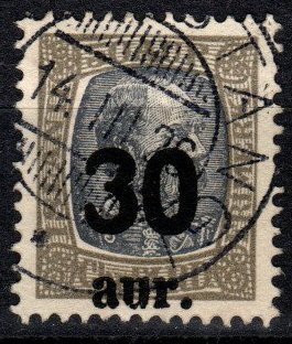 Iceland #137 F-VF Used  CV $37.50 (X296)