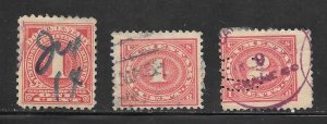 #Z3391 Used Mixture 10 Cent Revenue Collection / Lot