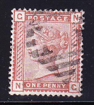 Great Britain 1880 1d red brown QV VF/Used (o)