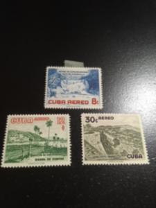 Cuba sc C153-C155 MHR