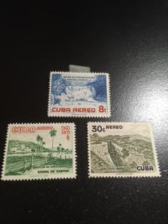 Cuba sc C153-C155 MHR