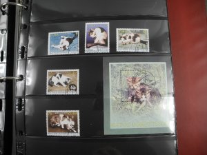 CUBA(2002-2008), Stamp Collection in stock pages(Kenmore binder)