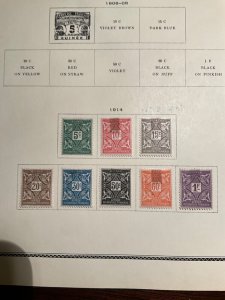 French Guinea Stamp #J16-23 hinged