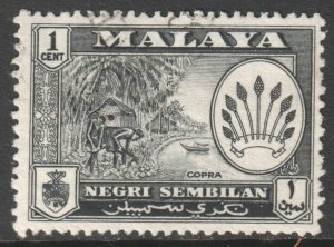 Malaya Negri Sembilan Scott 64 - SG68, 1957 Pictorial 1c used