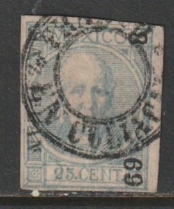 MEXICO-Mazatlan-Culiacan 61, 25¢ 8-69 USED. VF. (1534)