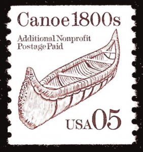 Scott 2453  5¢ Canoe Single - MNH