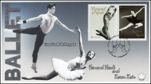 CA21-035, 2021, Ballet Legends, First Day of Issue, Pictorial Postmark, Fernand