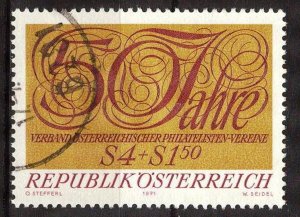 Austria 1971 50 Years Philatelist Associations Mi. 1380 Used