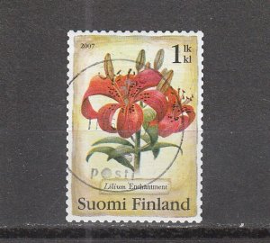 Finland  Scott#  1285  Used  (2007 Enchantment Lily)