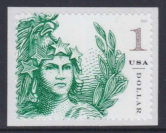 5295 Head of Statue of Freedom MNH