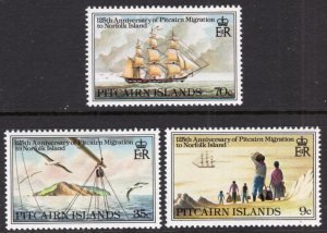 Pitcairn Islands 203-205 MNH VF