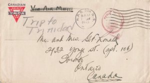 Canada 1944/5 WWII Navy Service in Trinidad Military Cover Group of 3