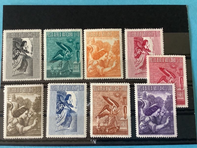 Vatican Post 1956  Mounted Mint Airmail Stamps R46375