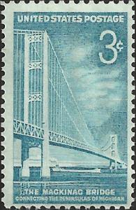 # 1109 MINT NEVER HINGED MACKINAC BRIDGE