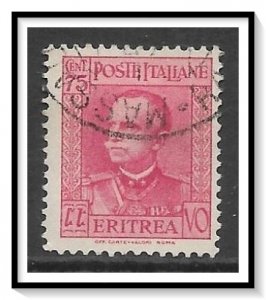 Eritrea #155 Victor Emmanuel III Used