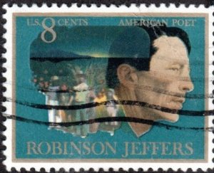 United States 1485 - Used - 8c Robinson Jeffers (Poet) (1973) +