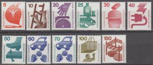 Germany #1074-85 MNH VF CV $12.60 (ST870)