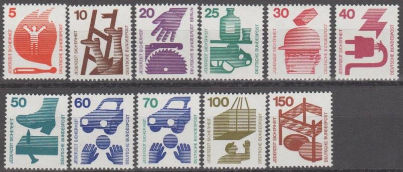 Germany #1074-85 MNH VF CV $12.60 (ST870)