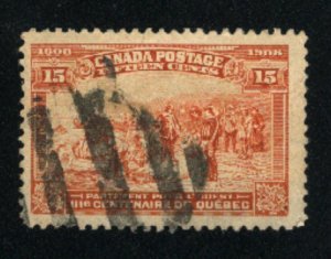 Canada #102  used   1908   PD