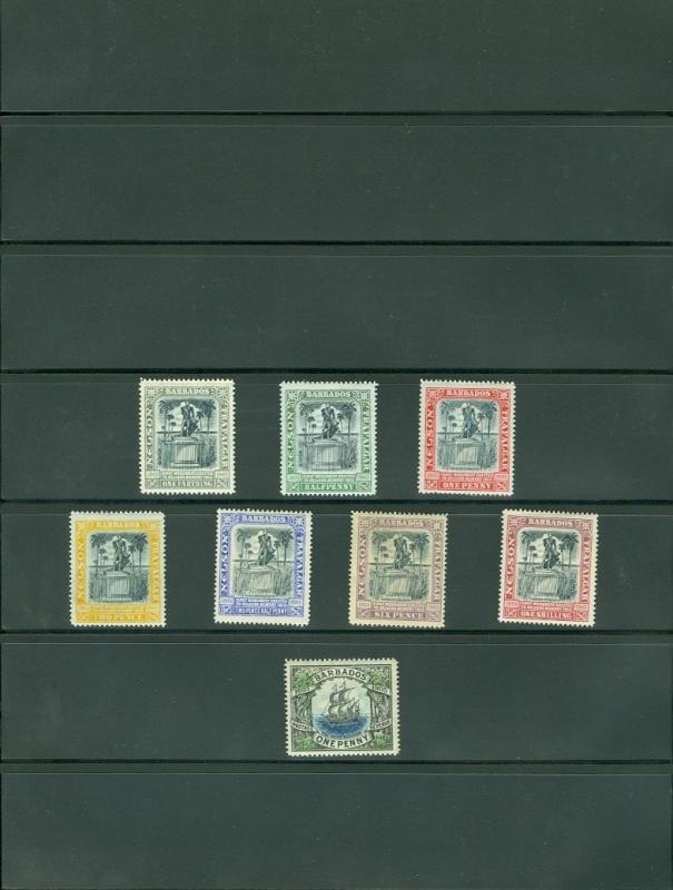 BARBADOS : Beautiful collection all MOG & VF. Some NH included. SG Cat £471.00.