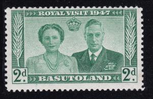 1947 Basutoland MINT Set, Scott # 35 - 38 Visit of the Royal Family