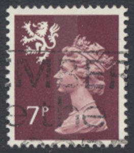 Scotland GB  Machin 7p SG S24  Used   1 band  SC# SMH8  see details