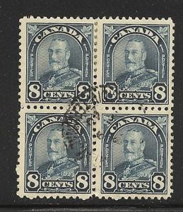 Canada Used Block OF 4  Scott cat.# 171