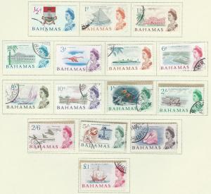 Bahamas USED S.C.# 204 - 218