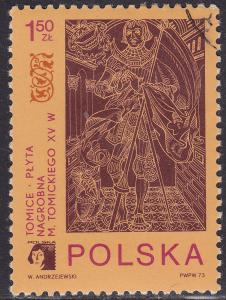 Poland 1983 Tombstone of Nicolas Tomicki 1.50zł 1973