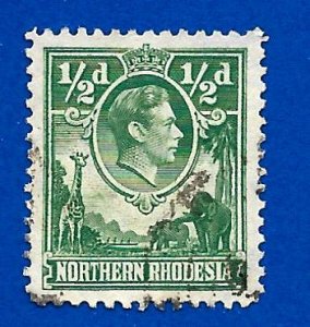 Northern Rhodesia 1938 - U - Scott #25 *