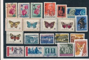 D397763 Bulgaria Nice selection of VFU Used stamps