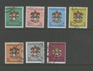 United Arab Emirates 1982 Sc 152-157 FU