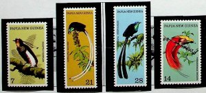 Papua New Guinea Sc 365-8 MNH SET of 1973 - Birds of Paradise