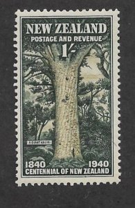 1940 New Zealand 241 1sh Giant Kauri MNH