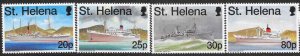 ST.HELENA SG757/60 1998 UNION CASTLE MAIL SHIPS SET MNH