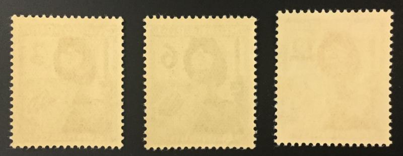 (BJ Stamps) GERMANY, #481-483, 1937 set of 3,  FVF, OG, MNH. CV $12.00