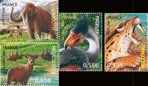 Scott #3430-3 Prehistoric Animals MNH