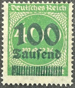 Germany 1923, SC 254, VG, Unused, NG