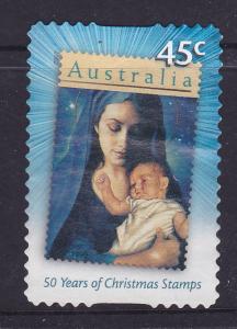 Australia -2007- 50 yrs Christmas Stamps Madonna  45c 