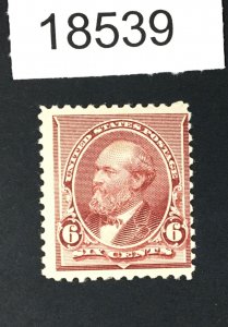 MOMEN: US STAMPS # 224 MINT OG H LOT #18539